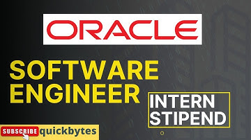 #oracle software Engineer intern stipend #quickbytes #oracleinternstipend