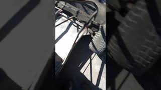 Go kart 301 cc predator new toy doing donuts.