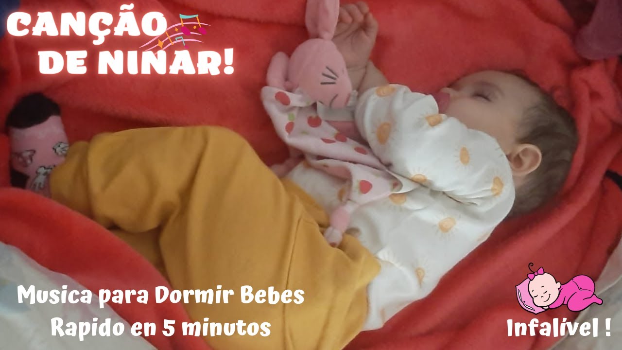 Bebê adormece em 5 minutos - Bebê dorme bem - desenvolve o cérebro ...
