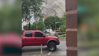 Child killed, four others injured in stabbing, fire on Northwest Side - WGN News at 9
