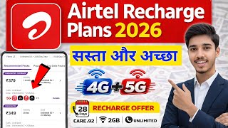 Best Airtel Recharge Plan 2026  Best Airtel Recharge Plan  Airtel Recharge Plan