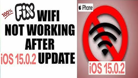 iOS 15.0.2 WiFi Not Working on iPhone and iPad! No Internet Connection Fixed