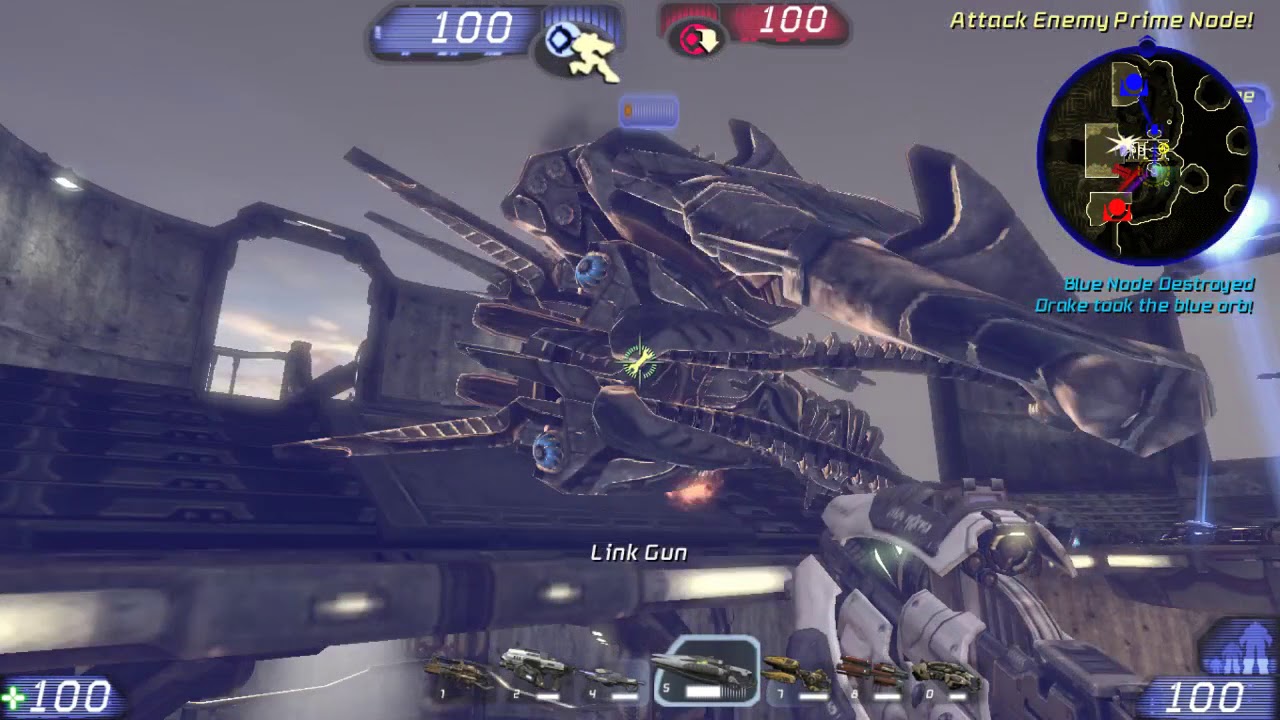 Unreal Tournament 3 Onyx Coast, Blue team