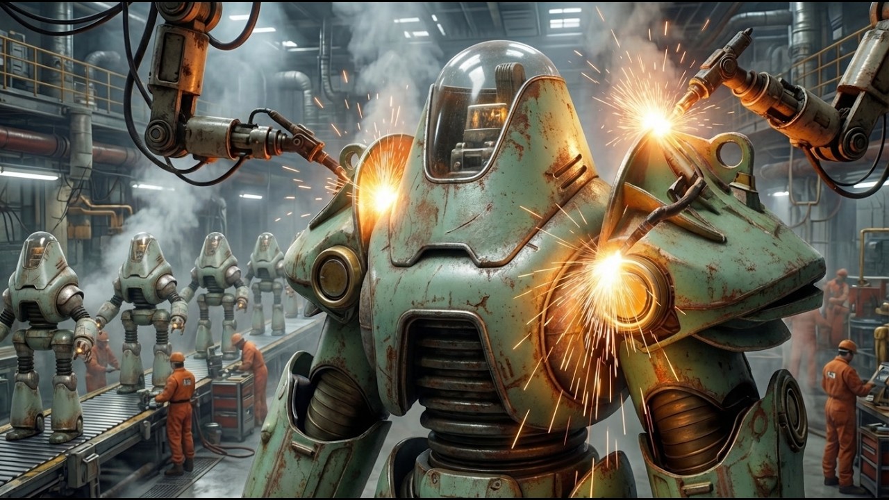 How FALLOUT’s Protectron Was Built (2077): Inside RobCo Assembly Line- Full Process