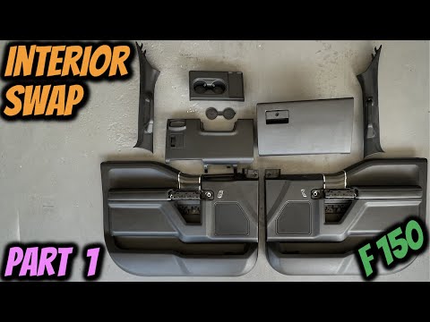 Ford F150 Interior Swap // Blacked Out Conversion?