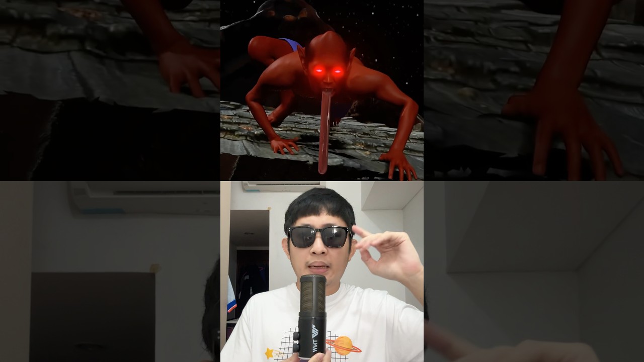 JANTUNG BOCIL DIMAKAN SILUMAN KADAL MERAH‼️😱