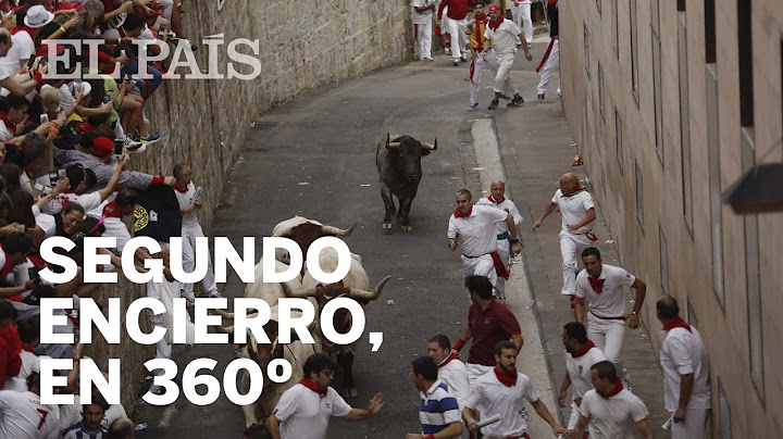 El segundo encierro de San Fermín 2017, en 360º | Cultura