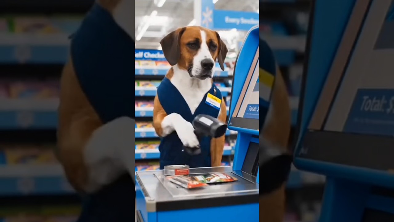 Pets Go Shopping at Walmart Total Chaos! 