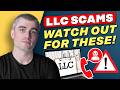 LLC Formation Scams to Avoid in 2025 (Must watch!)