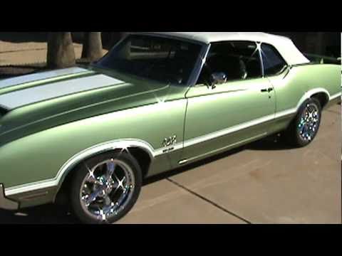 1970 Olds 442 Convertible In Green For Sale Youtube