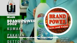 Iklan - Brand Power - Pembasmi Kuman Pakaian Dettol (2002) / Unik Iklan