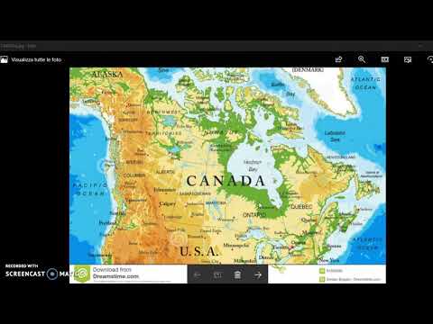 GEOGRAFIA. CANADA: PARTE FISICA ( PER GLI ALUNNI DELLA CLASSE III C)