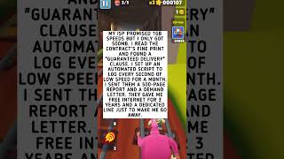 I sued my ISP for 1 Mbps