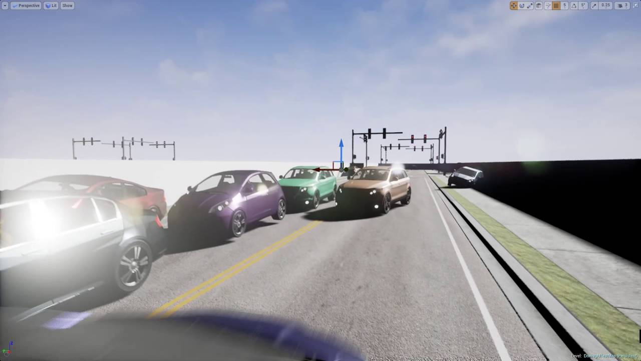 Traffic AI Going Wrong in my UE4 Project - YouTube