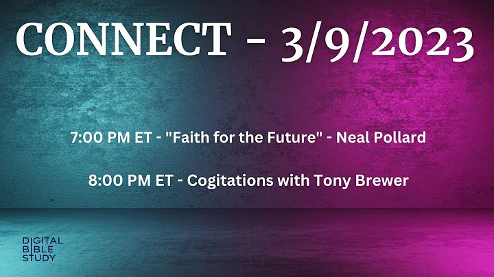 CONNECT and Cogitations - 3/14/2023