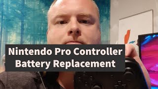 Nintendo Switch Pro Controller Battery Replacement - Vulture Tech