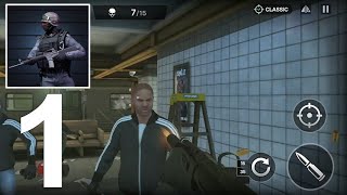 SWAT शूटर पुलिस एक्शन FPS - गेमप्ले वॉकथ्रू (Android) भाग 1 screenshot 1
