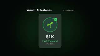 Next Stop, A Million | Netvo - Net Worth Tracker | Net Worth Milestones App
