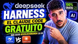 DEEPSEEK HARNESS: El AGENTE MEJOR QUE HERMES que DEBES probar (GRATIS Y FACIL)