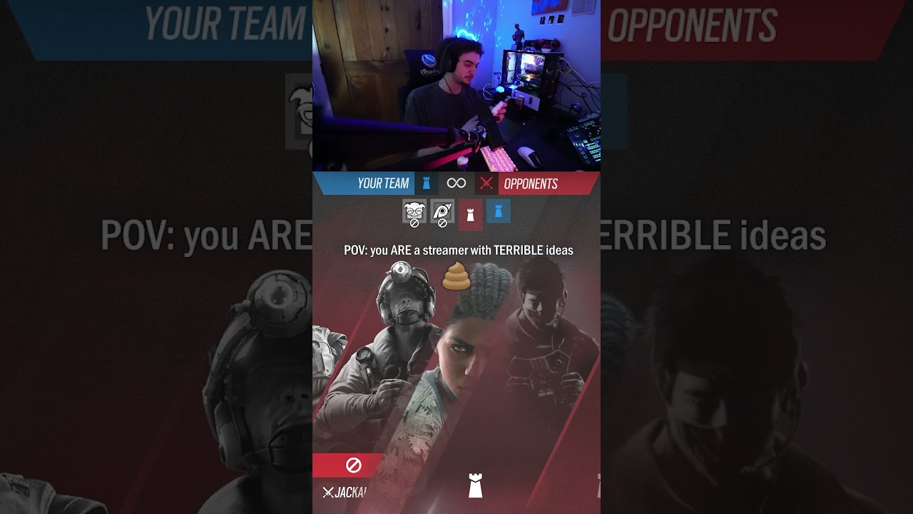 POV: you are a streamer with terrible ideas💩