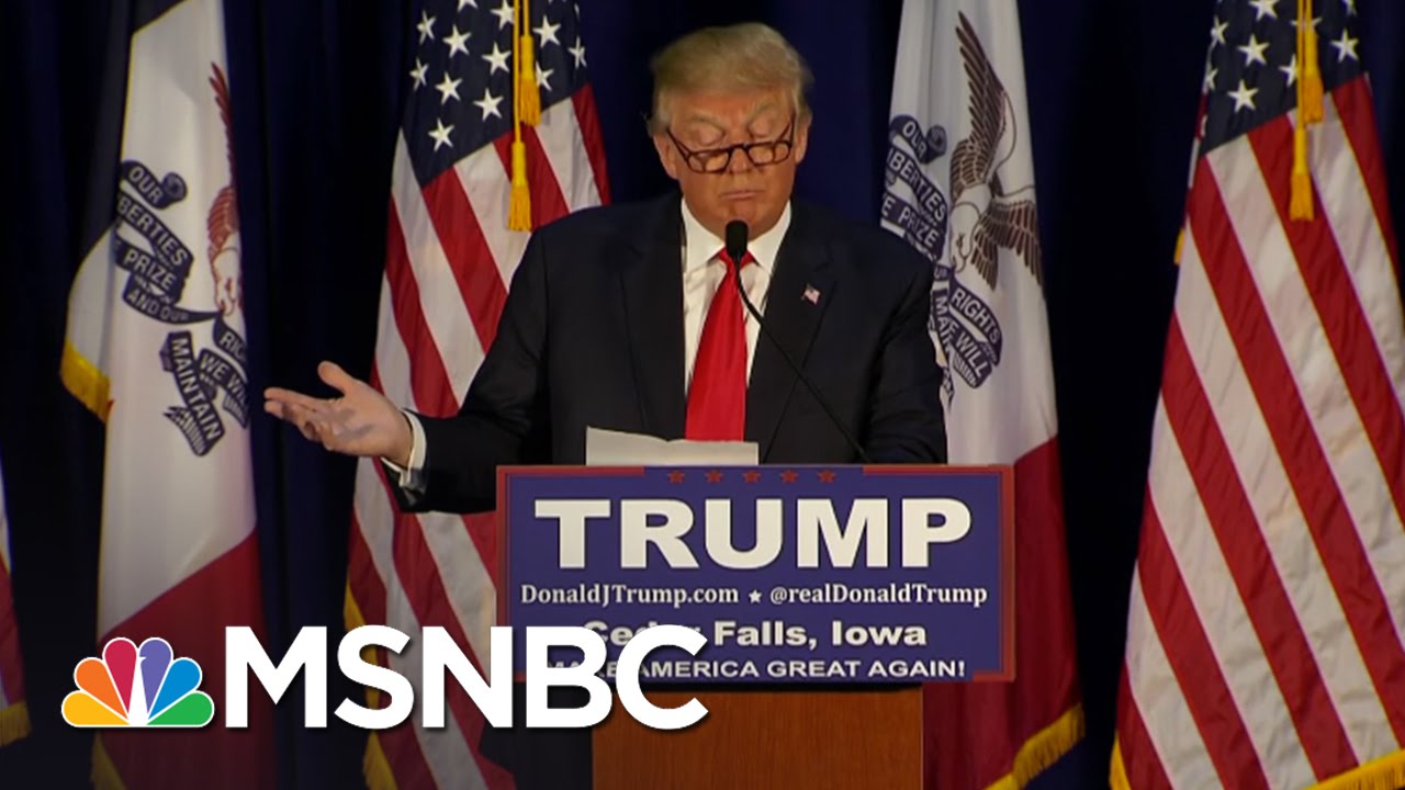 Donald Trump Does Dramatic Reading Of ‘The Snake’ | MSNBC