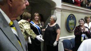 126Th Dar Continental Congress - Chaplain General Pamela Wright Enters