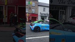 Donegal town car passing