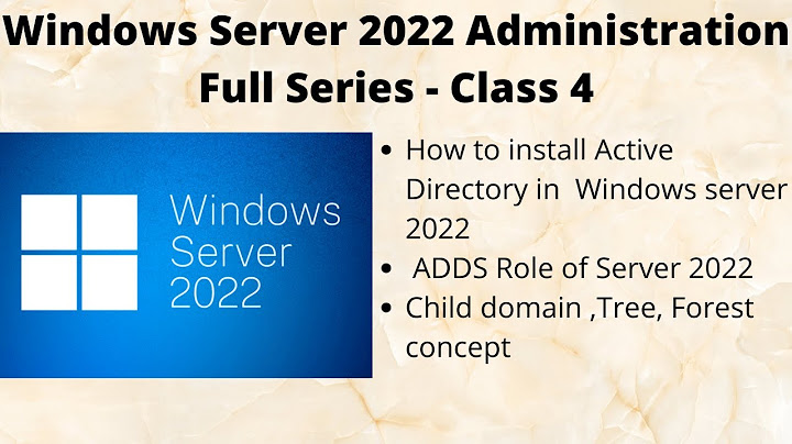How to install Active Directory in Windows Server 2022 step by step