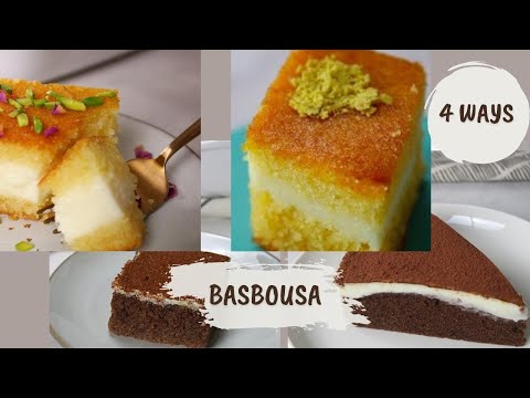 Famous Middle Eastern Dessert Basbousa Recipe 4 Easy Ways To Make Basbousa 