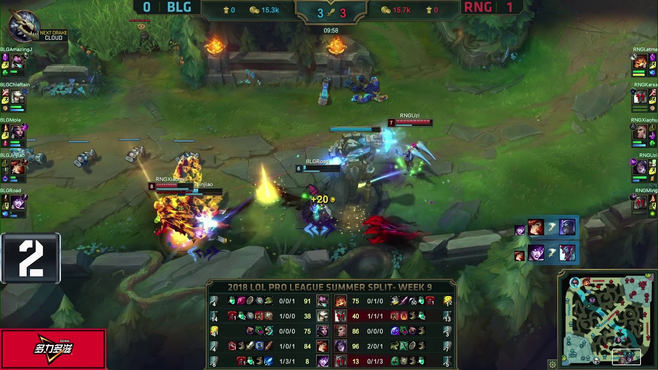 0814 Top5 Moments | 2018 LPL Summer Split | Week 9