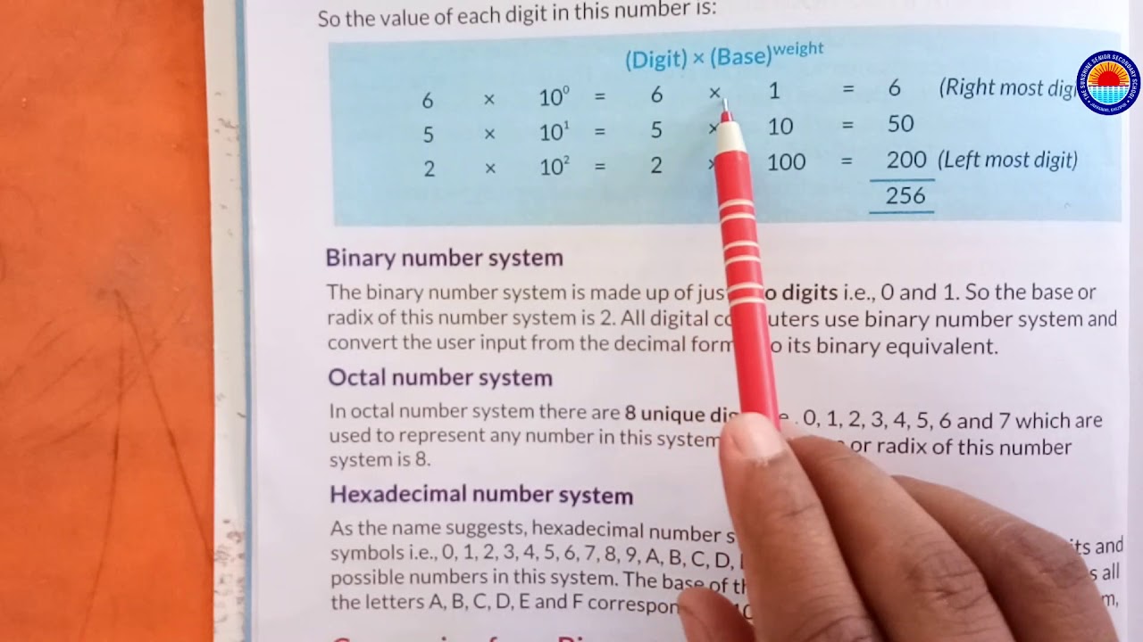 CLASS 7 L 1 NUMBER SYSTEM BY SONI MAM YouTube
