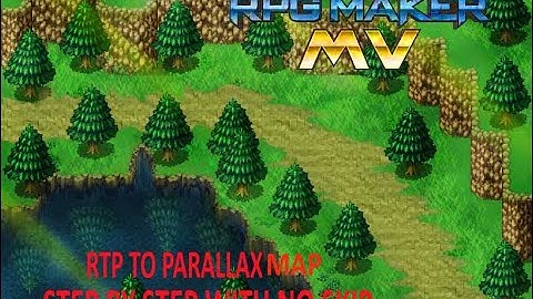 RPG MAKER MV - very easy PARALLAX MAP from RTP #2 tutorial how made it