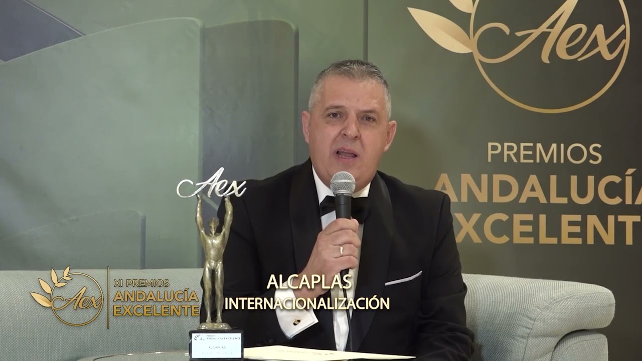 Alcaplas, Premio Andalucía Excelente 2024 en la categoría  Internacionalización | El Suplemento
