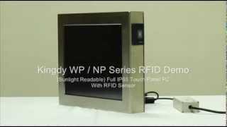 Kingdy WP / NP Series RFID Sensor Function Demo