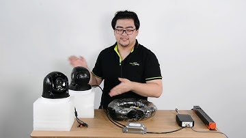 Re use Existing Ethernet Cable to Power 2 PoE PTZ IP Cameras