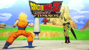 Goku Vs Cell - Cell Games Begin - DBZ Budokai Tenkaichi 4 (Fan Made Mod) Walkthrough [2K/60FPS]