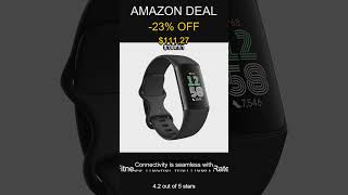 Fitbit Charge 6 Fitness Tracker with Heart Rate Monitoring and Built-In GPS in Obsidian Color