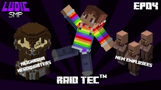 Raid Tec TM - Ludic SMP - Ep 04 - Minecraft Bedrock Edition