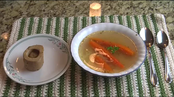 Zlata govedna juha (Golden bone soup), Slovenian recipe