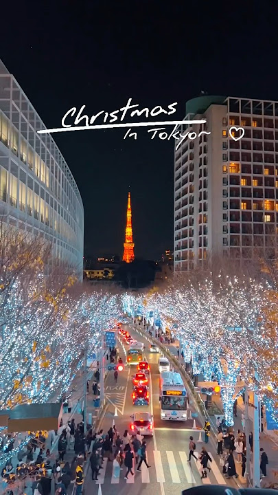 Christmas in Tokyo | Japan Winter Scene