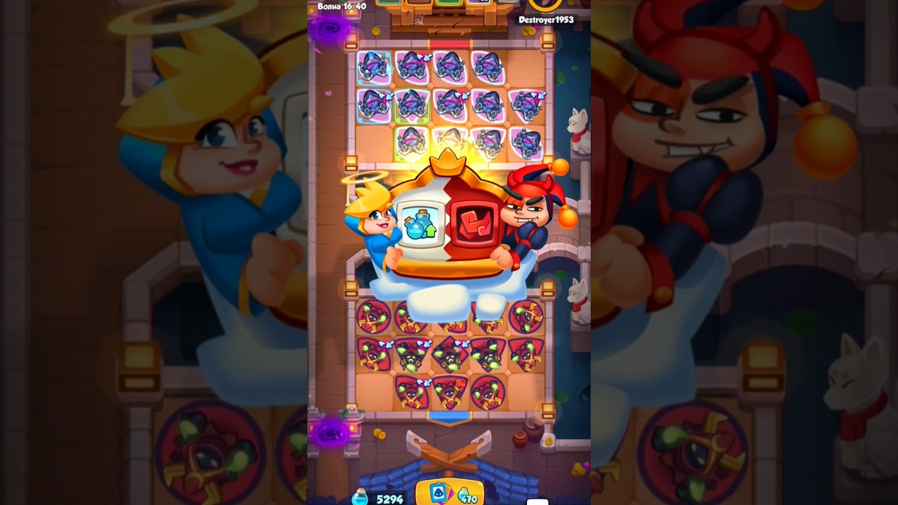 Cultists×DH -10 floor - rush Royale