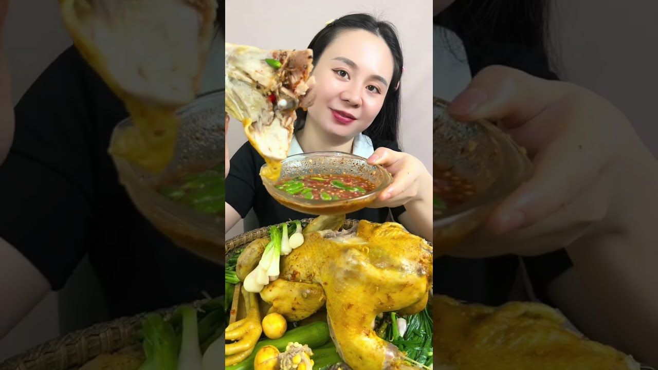 Mời mọi người Mukbang Gà Đen, Gà Ủ Muối, Gà Hấp Hành với em nghen