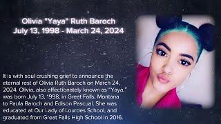 Obituary Olivia Yaya Ruth Baroch