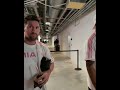 Messi and Suarez enter Inter Miami’s new stadium for the first time 🔥 (via MLS on Apple TV)