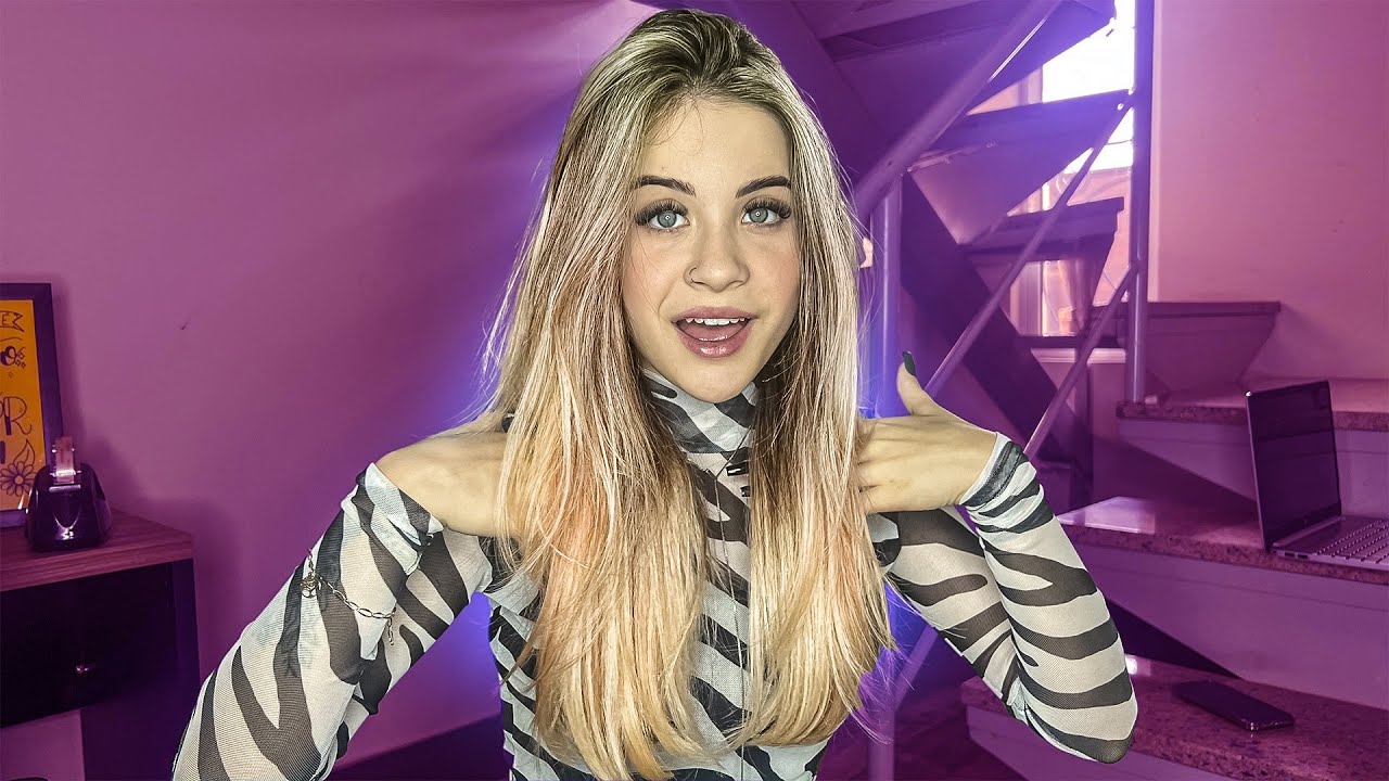 ELA PLATINOU O CABELO!!