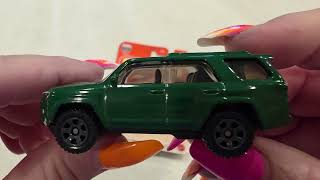 Matchbox Toyota 4Runner SUV Estate Truck Forest Green Un-Carding Unboxing Show, Play & Tell!
