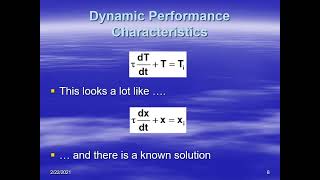 ATSC 240 Thermometry - Dynamic Response