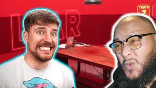 Reaction To Mr.Beast Investigating His Friends With Lie Detector .. #mrbeast #reaction #liedetector