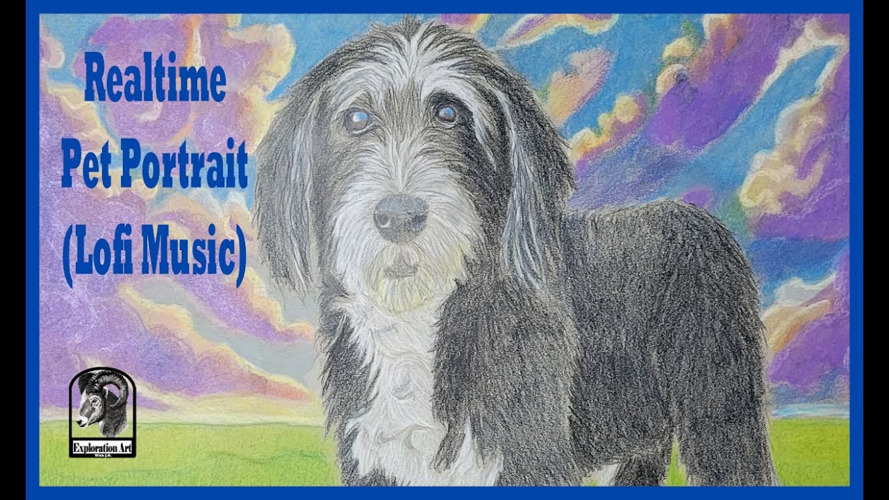 Real time Pet Portrait (Lo-fi Music)
