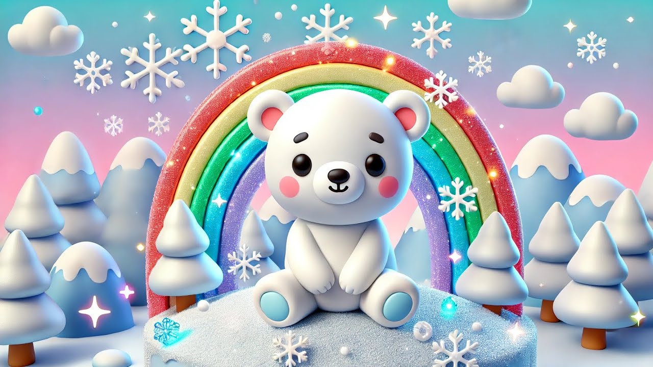 Little Polar bear song for kids NurseryRhymes KidsSongs UHD 3d ...